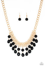 Load image into Gallery viewer, 5th Avenue Fleek - Black ♥ Necklace