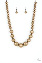 Load image into Gallery viewer, Paparazzi ♥ Living Up To Reputation - Brass ♥ Necklace