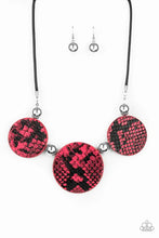 Load image into Gallery viewer, Viper Pit - Pink ♥ Necklace