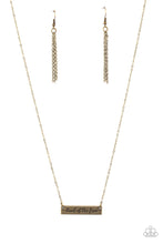 Load image into Gallery viewer, Land Of The Free - Brass ♥ Necklace