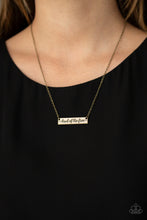 Load image into Gallery viewer, Land Of The Free - Brass ♥ Necklace
