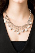 Load image into Gallery viewer, HEIR-headed - White ♥ Necklace