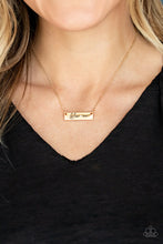 Load image into Gallery viewer, Paparazzi ♥ The GLAM-ma - Gold ♥ Necklace