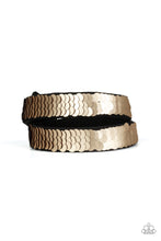 Load image into Gallery viewer, UNDER THE SEQUINS Paparazzi Double Wrap Bracelet - BROWN / RED