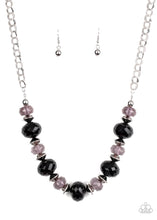 Load image into Gallery viewer, Hollywood Gossip Paparazzi Necklace - Black