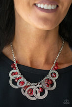 Load image into Gallery viewer, Turn It Up Paparazzi Necklace - Red