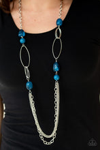 Load image into Gallery viewer, Pleasant Promenade Paparazzi Necklace - Blue
