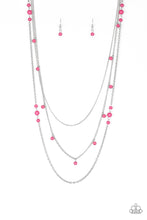 Load image into Gallery viewer, Laying The Groundwork Paparazzi Necklace - Pink