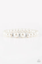 Load image into Gallery viewer, Radiantly Royal Paparazzi Bracelet - White