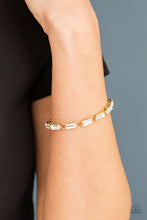 Load image into Gallery viewer, Irresistibly Icy Paparazzi Bracelet - Gold