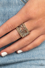 Load image into Gallery viewer, Regal Reflections Paparazzi Ring - Brown