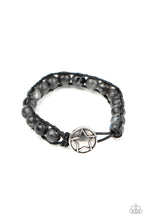 Load image into Gallery viewer, Homespun Stones Paparazzi Bracelet - Black