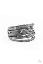 Load image into Gallery viewer, Fearlessly Layered Paparazzi Bracelet - Silver Magnetic