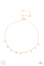 Load image into Gallery viewer, Dainty Diva Paparazzi Choker Necklace - Gold