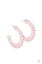 Load image into Gallery viewer, A Chance of RAINBOWS Paparazzi Hoop Earring - Pink