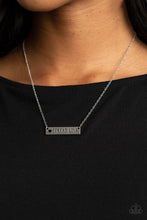 Load image into Gallery viewer, Spread Love Paparazzi Inspirational Necklace - Silver