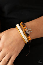 Load image into Gallery viewer, Lotus Beach Paparazzi Urban Bracelet - Orange