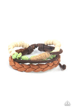 Load image into Gallery viewer, Far Out Wayfair Paparazzi Leather Urban Bracelet - Green
