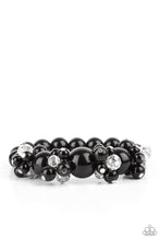 Load image into Gallery viewer, Upcycled Upscale Paparazzi Bracelet - Black