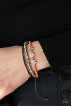 Load image into Gallery viewer, Raffia Remix Paparazzi Urban Bracelet - Orange