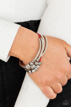 Load image into Gallery viewer, We Aim To Please Paparazzi Bracelet - Red