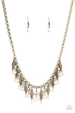 Load image into Gallery viewer, Cosmopolitan Couture Paparazzi Necklace - Brass