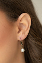 Load image into Gallery viewer, Cosmopolitan Couture Paparazzi Necklace - Brass