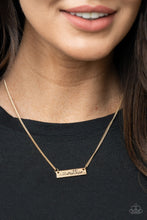Load image into Gallery viewer, Joy Of Motherhood Paparazzi Necklace - Gold