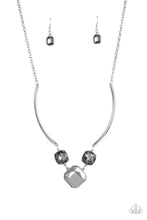 Load image into Gallery viewer, Divine IRIDESCENCE Paparazzi Necklace - Silver - Hematite