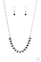 Load image into Gallery viewer, Cue the Mic Drop Paparazzi Necklace - Black