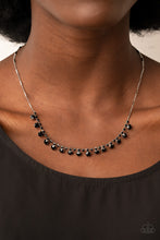 Load image into Gallery viewer, Cue the Mic Drop Paparazzi Necklace - Black