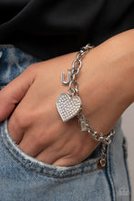 Load image into Gallery viewer, Declaration of Love Paparazzi Bracelet  - White