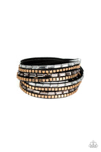 Load image into Gallery viewer, This Time With Attitude Paparazzi Double Wrap Bracelet - Black