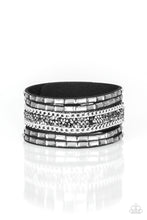 Load image into Gallery viewer, Less Bitter, More Glitter! Paparazzi Urban Bracelet - Black