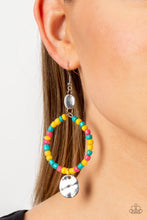 Load image into Gallery viewer, Cayman Catch Paparazzi Earring - Yellow