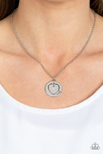 Load image into Gallery viewer, Heart Full of Faith Paparazzi Necklace - White