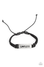 Load image into Gallery viewer, Limitless Layover Paparazzi Urban Inspirational Bracelet - Black
