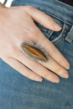 Load image into Gallery viewer, Mineral Mine - Brown ♥ Tiger&#39;s Eye Ring
