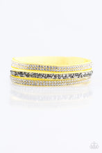 Load image into Gallery viewer, Paparazzi ♥ Mega Glam - Yellow ♥ Bracelet
