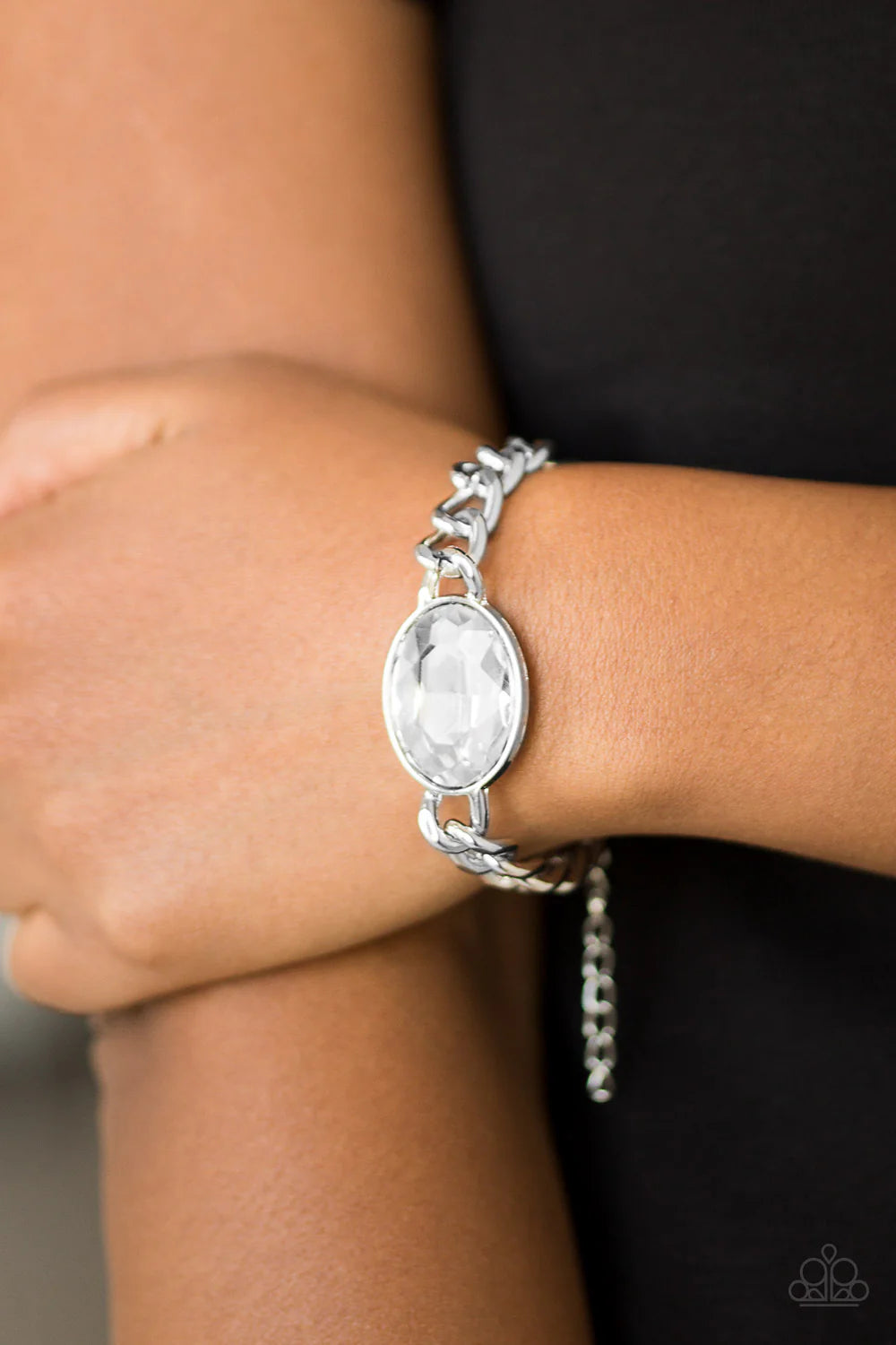 Paparazzi ♥ Luxury Lush - White ♥ Bracelet