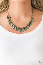 Load image into Gallery viewer, Vintage Gardens - Brass ♥ Necklace
