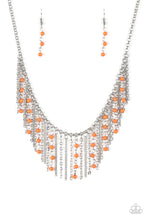 Load image into Gallery viewer, Paparazzi ♥ Harlem Hideaway - Orange ♥ Necklace
