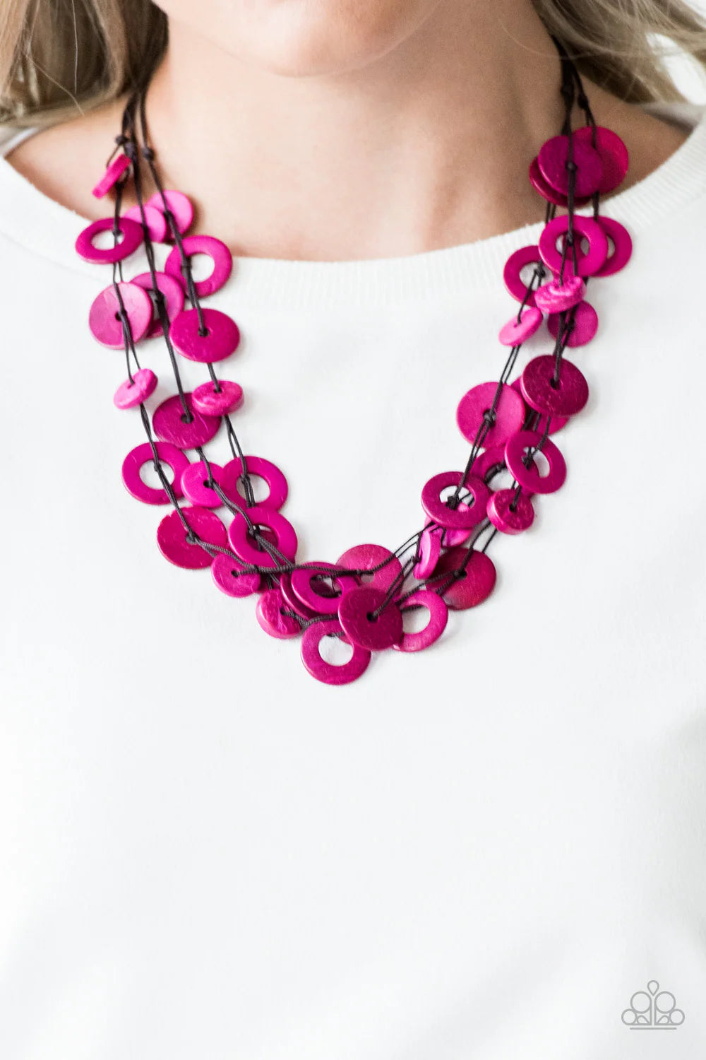Wonderfully Walla Walla - Pink ♥ Necklace