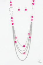 Load image into Gallery viewer, Bubbly Bright - Pink ♥ Necklace
