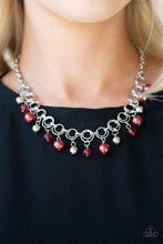 Load image into Gallery viewer, Fiercely Fancy - Red ♥ Necklace
