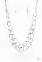 Load image into Gallery viewer, Yacht Tour - Pink ♥ Necklace
