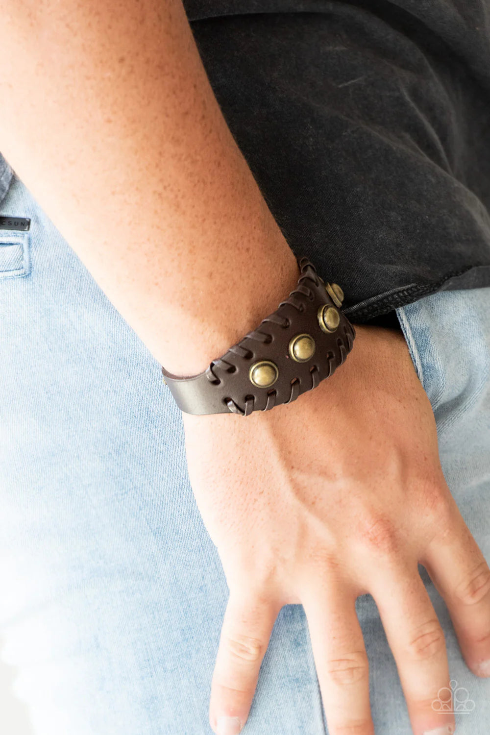 Urban Cowboy - Brown ♥ Leather Bracelet