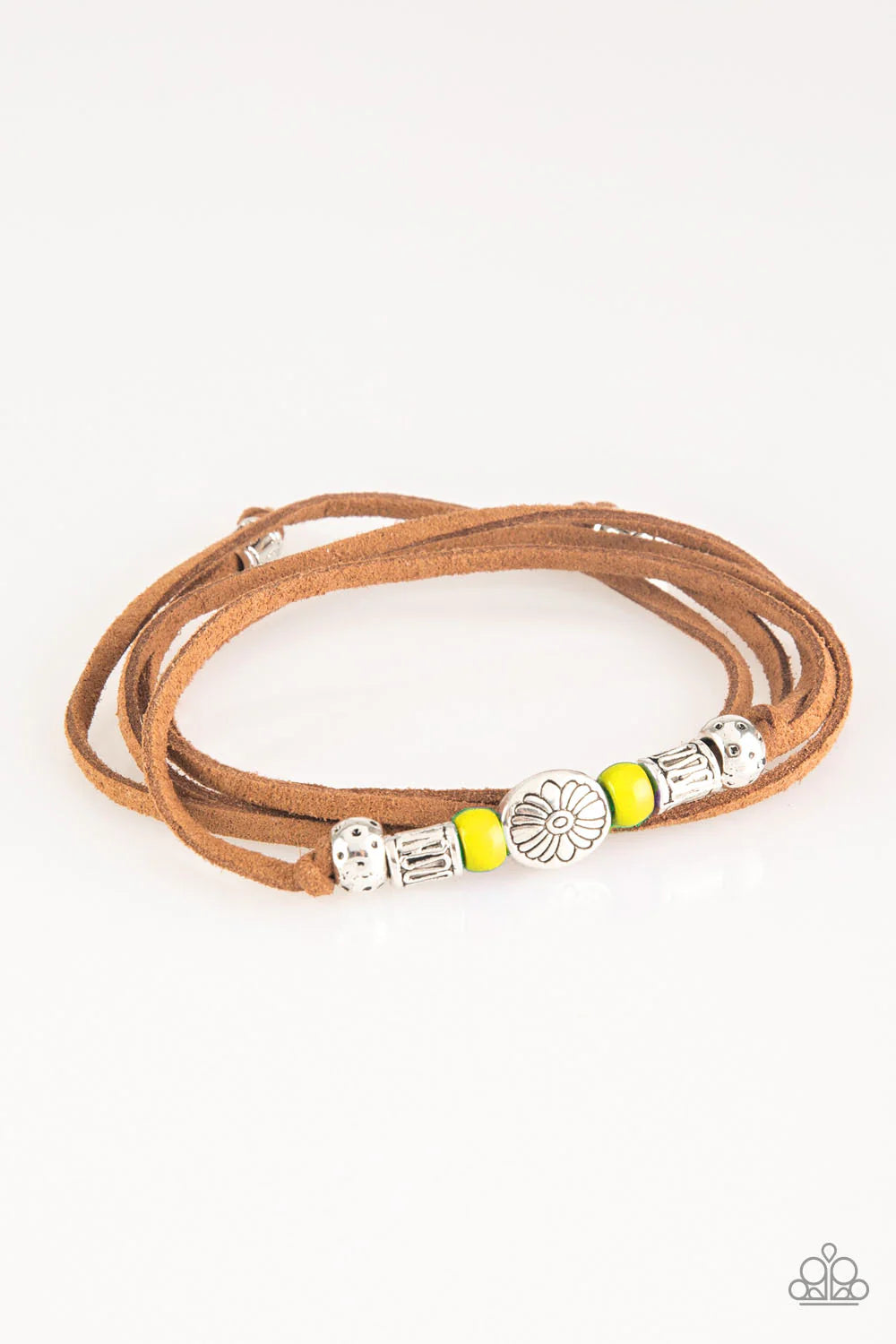 Paparazzi ♥ Clear A Path - Yellow ♥ Bracelet