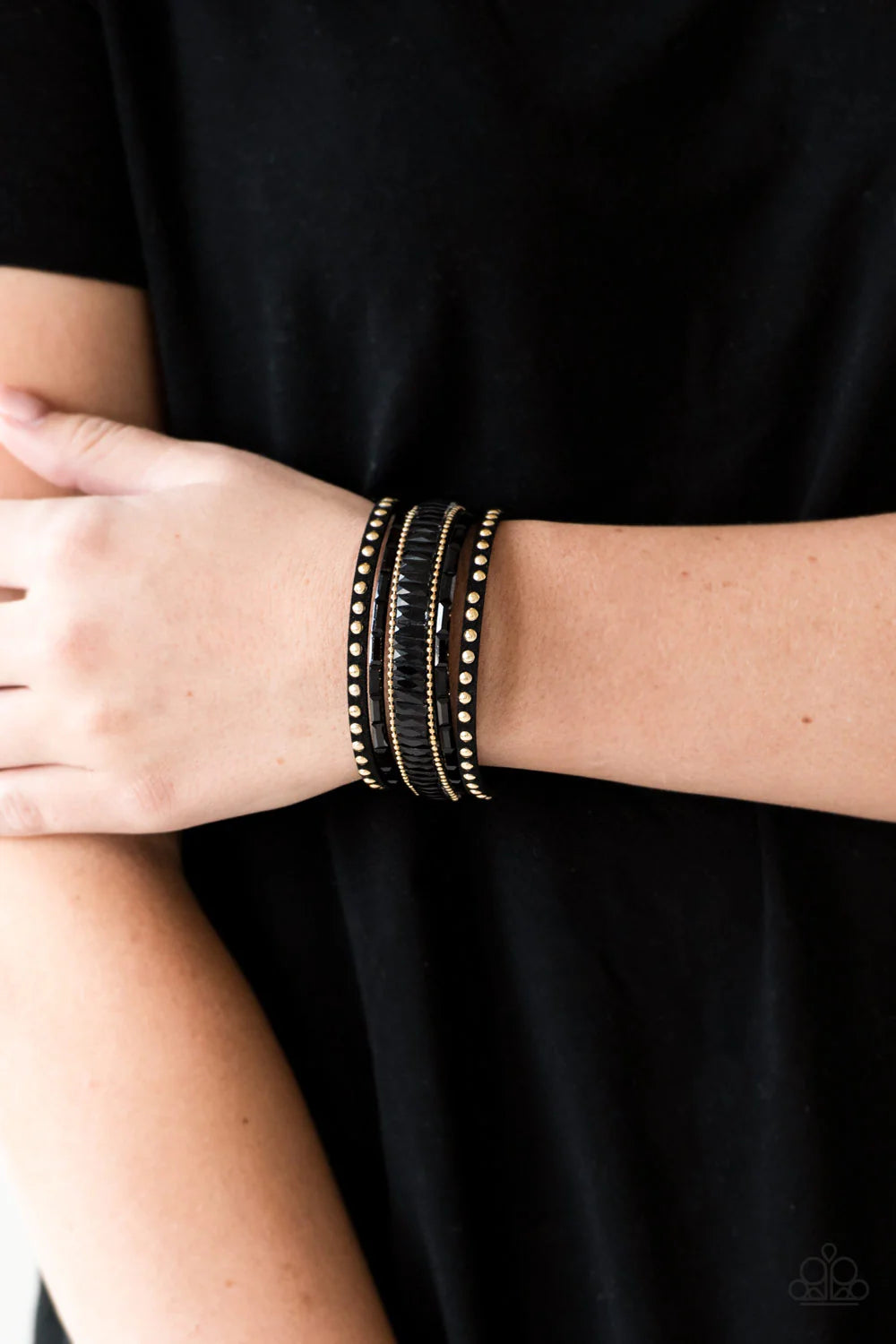 Rock Star Rocker - Gold ♥ Bracelet