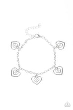 Load image into Gallery viewer, Unbreakable Hearts - White ♥ Bracelet
